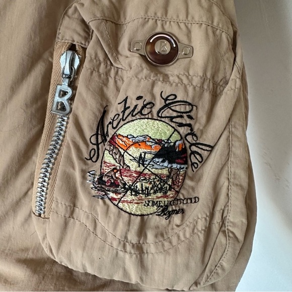 BOGNER SKI JUMPSUIT WOMENS NEUTRAL BELTED BODYCON RETRO SKI SUIT SMALL - Picture 5 of 14